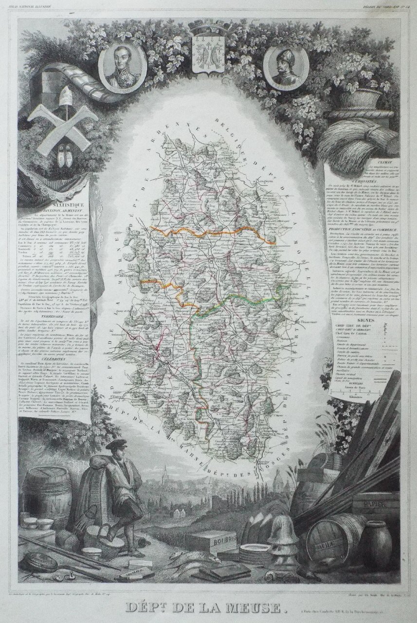 Map of Meuse